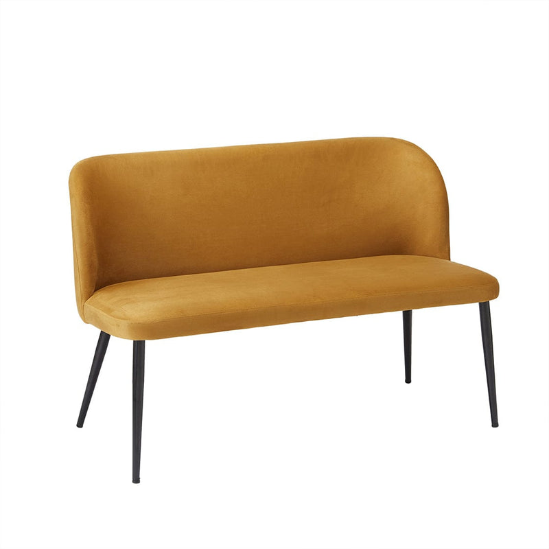 LPD Dining Chair Zara Dining Bench Mustard - From LPD Bed Kings