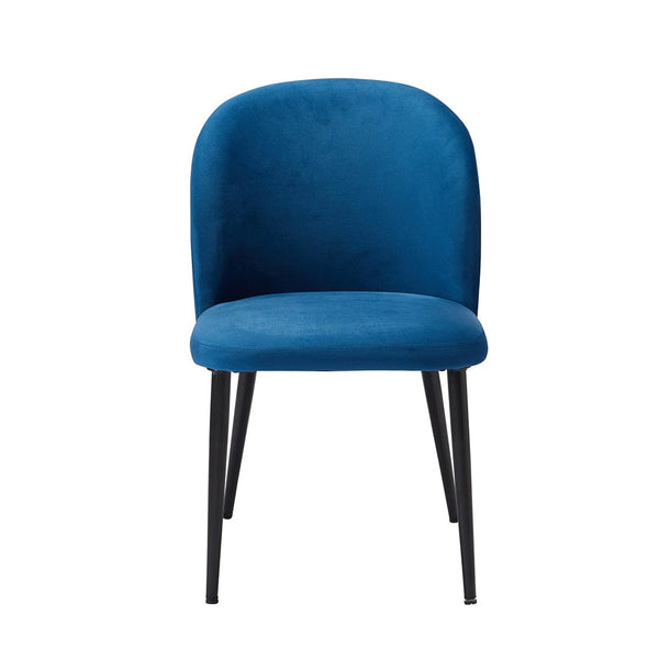 LPD Dining Chair Zara Dining Chair Blue (Pack of 2) - From LPD Bed Kings