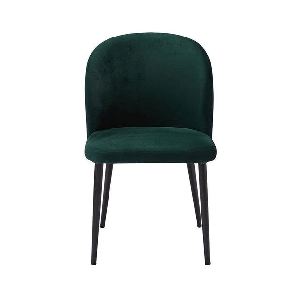 LPD Dining Chair Zara Dining Chair Green (Pack of 2) - From LPD Bed Kings