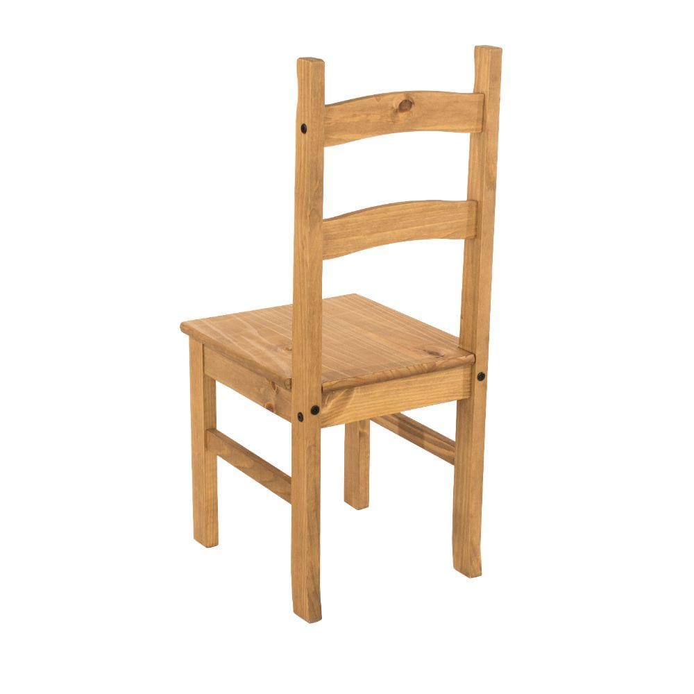 Second hand sales pine dining chairs