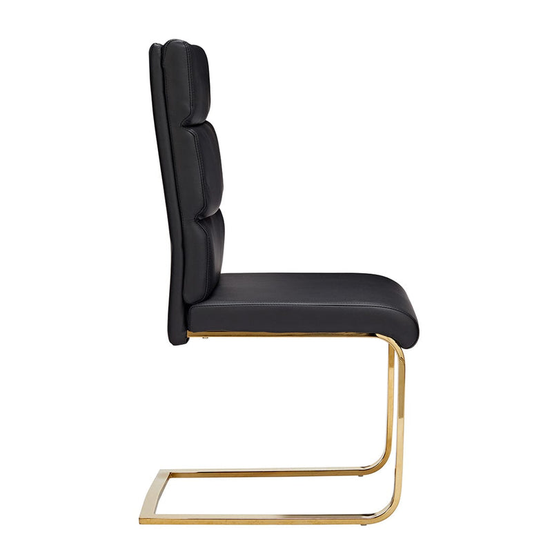 LPD Dining Chairs Antibes Dining Chair Black (Pack of 2) Bed Kings