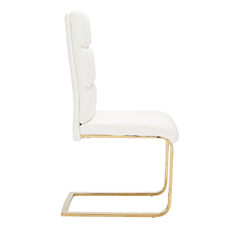 LPD Dining Chairs Antibes Dining Chair White (Pack of 2) Bed Kings