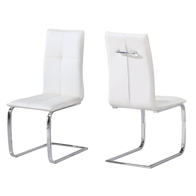 LPD Dining Chairs Opus Chair White (Pack of 2) Bed Kings
