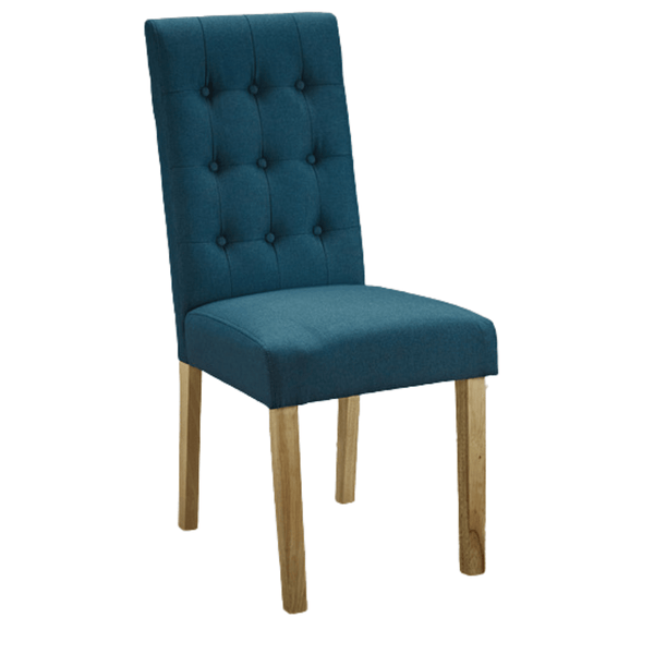 LPD Dining Chairs Roma Chair Teal (Pack of 2) Bed Kings