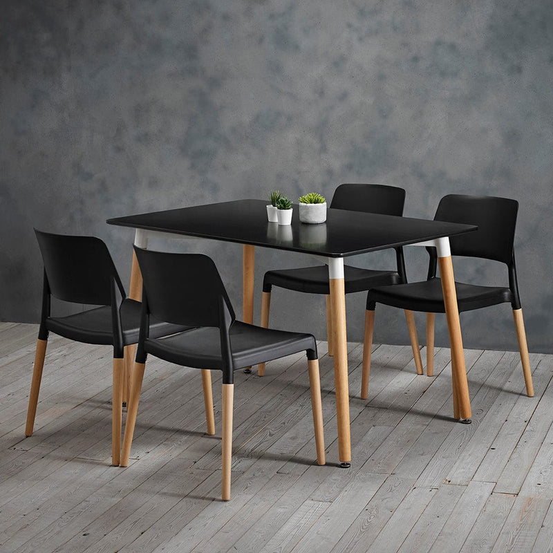 LPD Dining Table Fraser Table Black Bed Kings