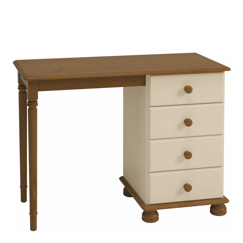 FTG Dressing Table Richmond Dressing Table Cream & Pine Bed Kings