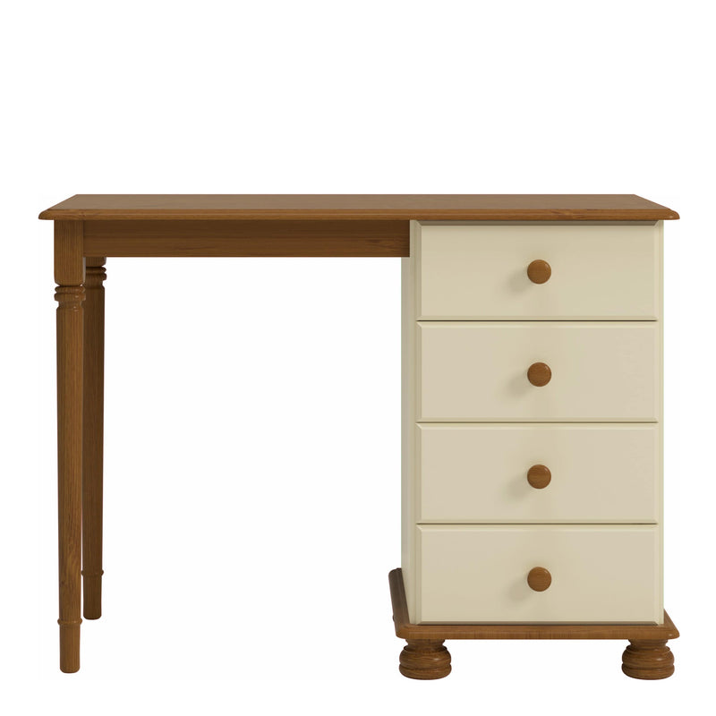 FTG Dressing Table Richmond Dressing Table Cream & Pine Bed Kings