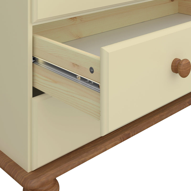 FTG Dressing Table Richmond Dressing Table Cream & Pine Bed Kings