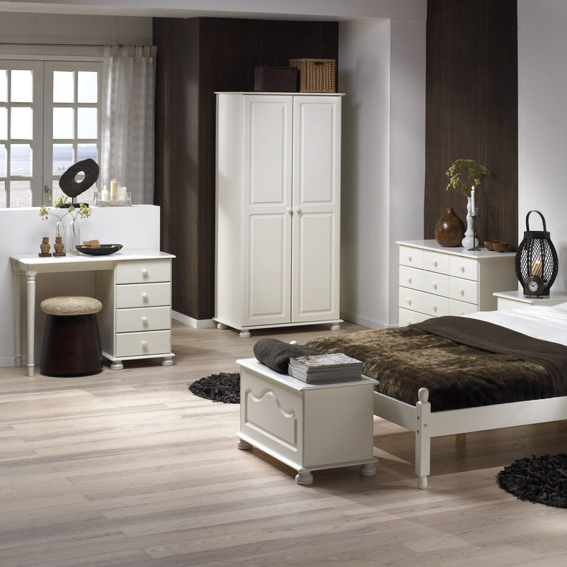 FTG Dressing Table Richmond Dressing Table Off White Bed Kings