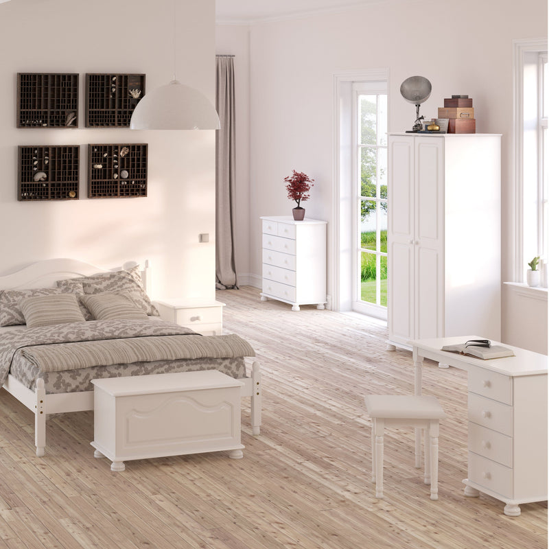 FTG Dressing Table Richmond Dressing Table Off White Bed Kings