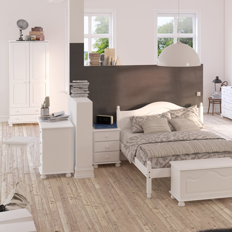 FTG Dressing Table Richmond Dressing Table Off White Bed Kings