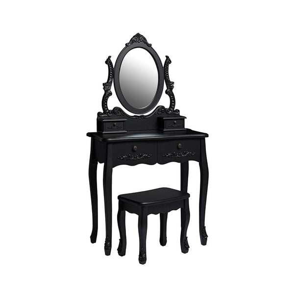 LPD Dressing Table Antoinette Dressing Table Black Bed Kings