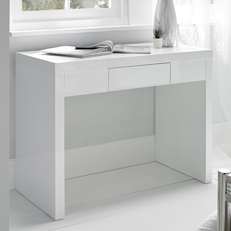 LPD Dressing Table Puro Dressing Table White Bed Kings