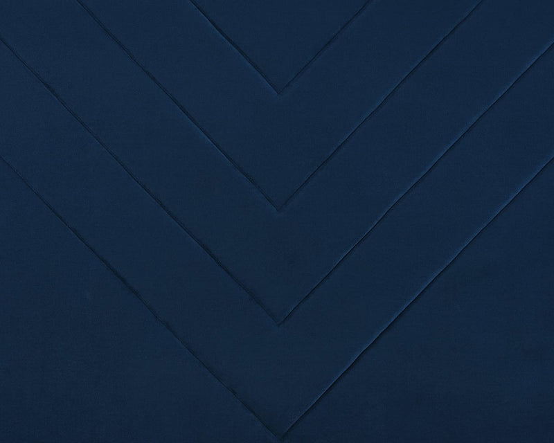 LPD Fabric Bed Islington Blue Bed Frame Bed Kings