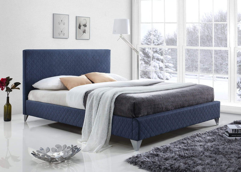 Brooklyn Bed Frame - Blue