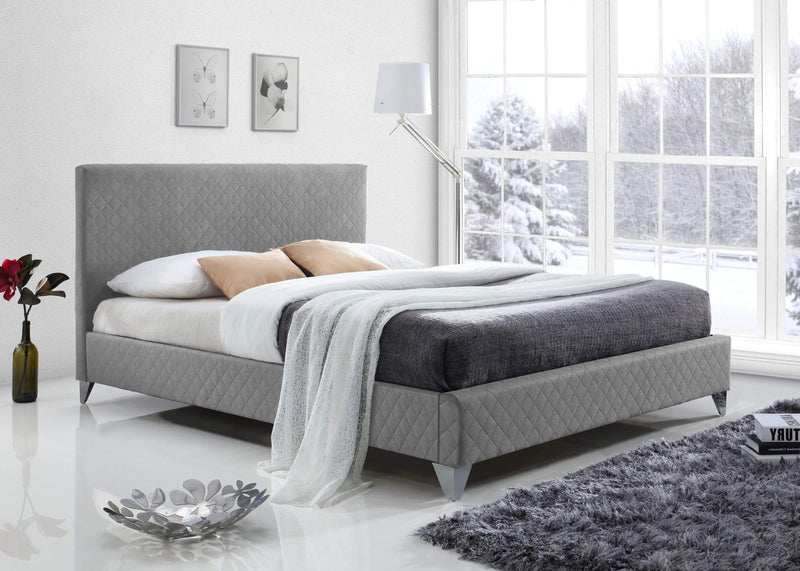 Brooklyn Bed Frame - Grey