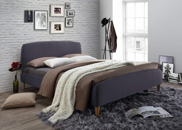 Geneva Bed Frame - Dark Grey