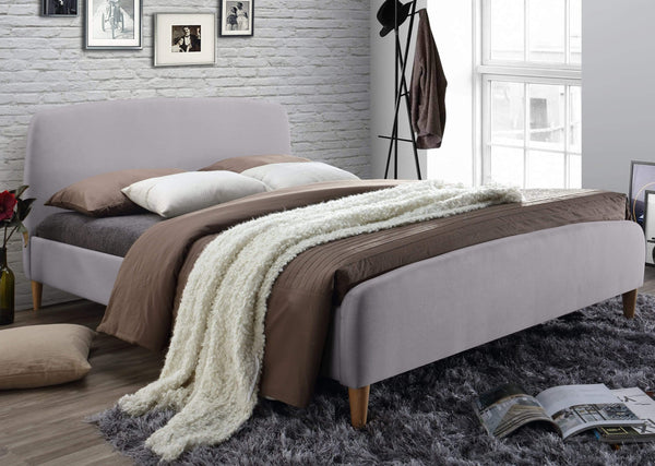 Geneva Bed Frame - Light Grey