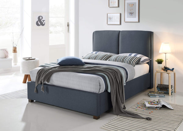 Oakland Bed Frame - Dark Grey Fabric