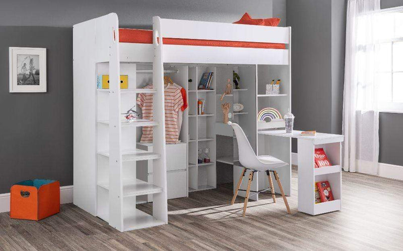 Julian Bowen High Sleeper Bed Aurora High Sleeper Bed Kings