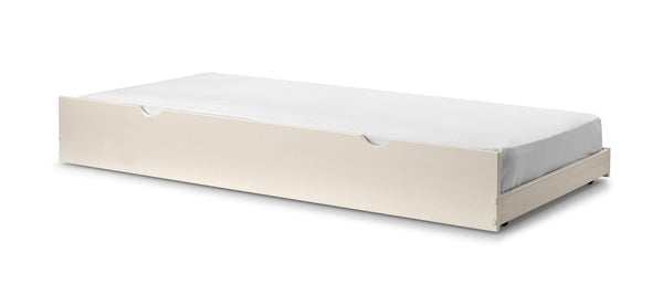 Julian Bowen UNDERBED Single 90cm 3ft Barcelona Stopover Underbed Stone White - Wood - Stone White