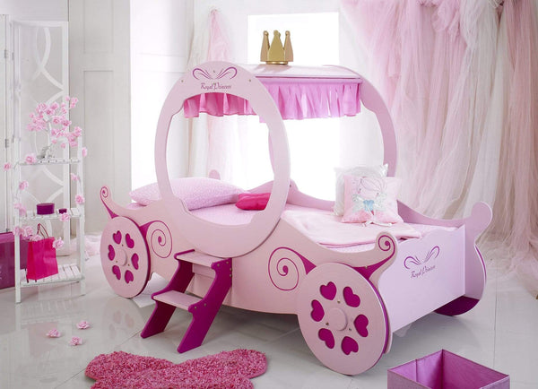 Artisan Bed Company Kids Bed Pink Princess Carriage Bed Bed Kings