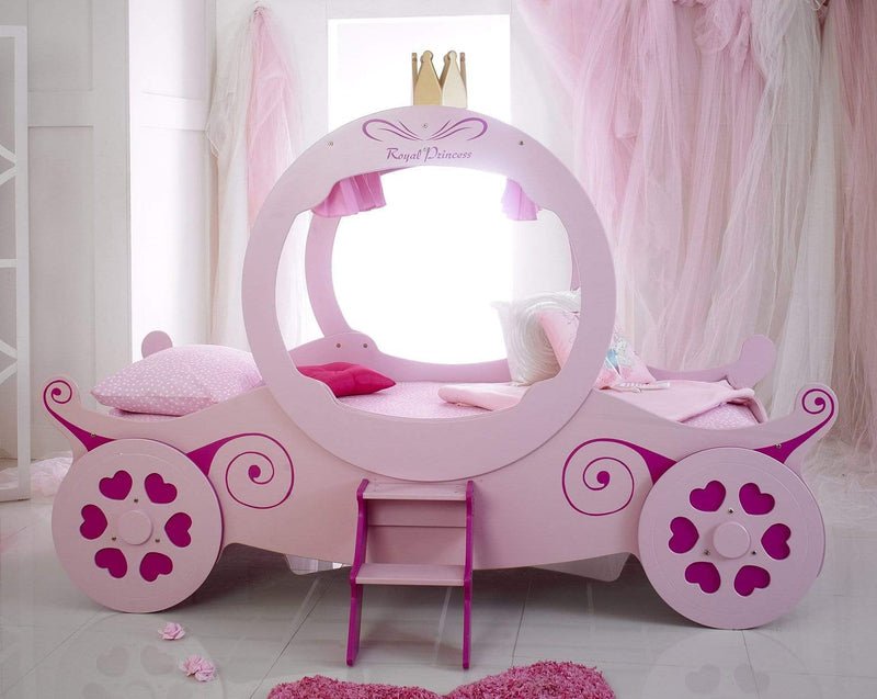 Artisan Bed Company Kids Bed Pink Princess Carriage Bed Bed Kings