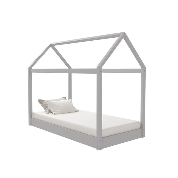 LPD Kids Bed Hickory 3.0 Single Bed Grey Bed Kings