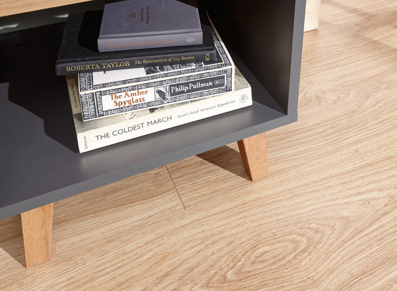 GFW Lamp Table Modena Lamp Table Grey Bed Kings