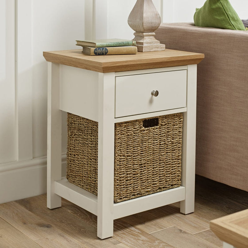 LPD Lamp Table Cotswold Lamp Table Cream Bed Kings