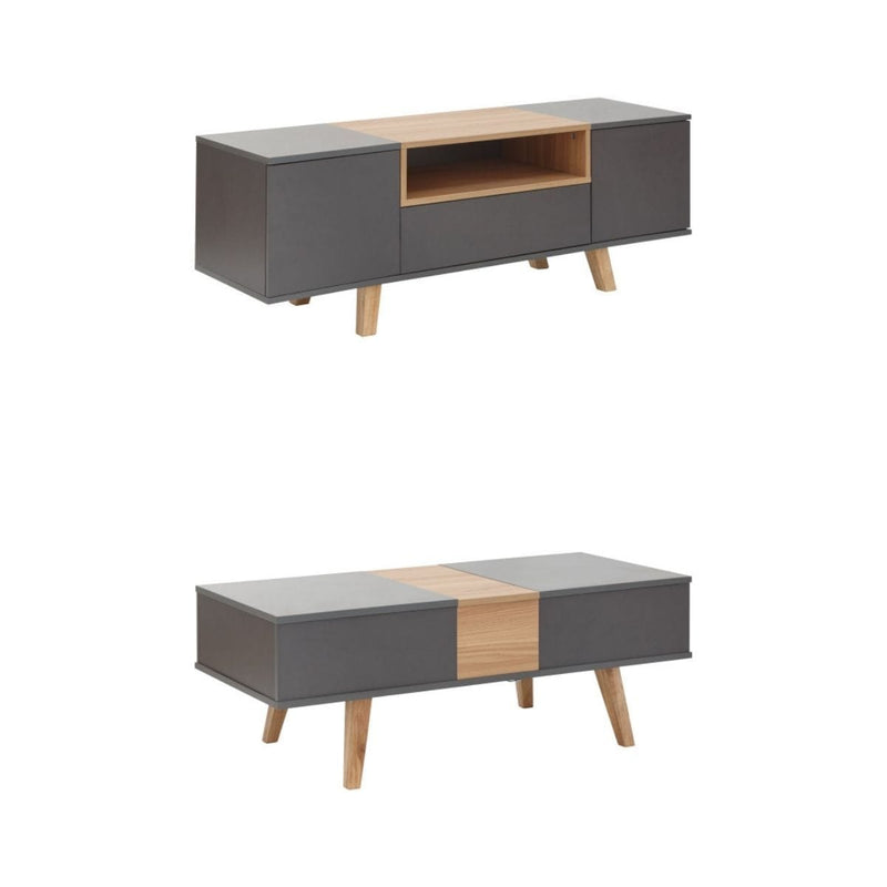 GFW Living Room Set Modena 2 Piece Living Room Set Bed Kings