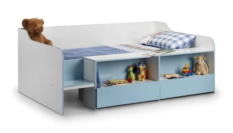 Julian Bowen LOW SLEEPER Stella Low Sleeper Blue Bed Kings