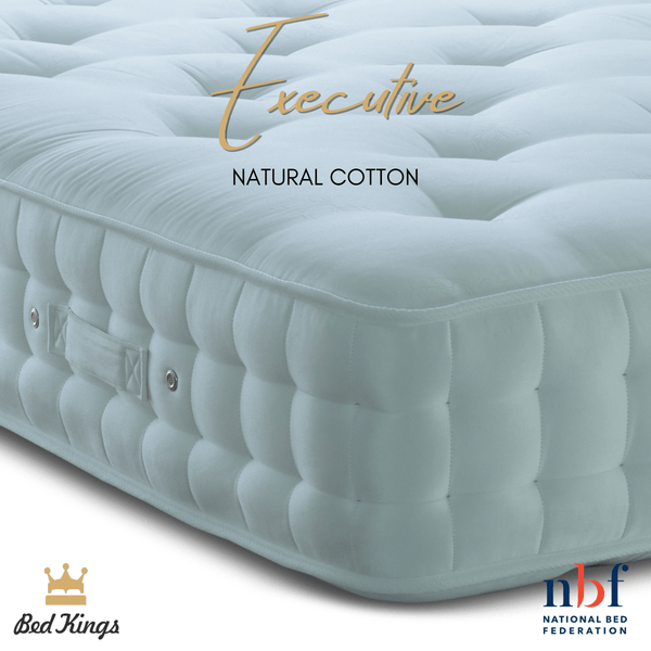 Bed Kings Mattress Executive Natural Cotton Mattress Bed Kings