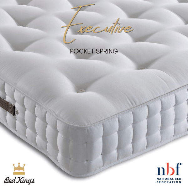 Bed Kings Mattress EXECUTIVE Pocket Spring Mattress Bed Kings