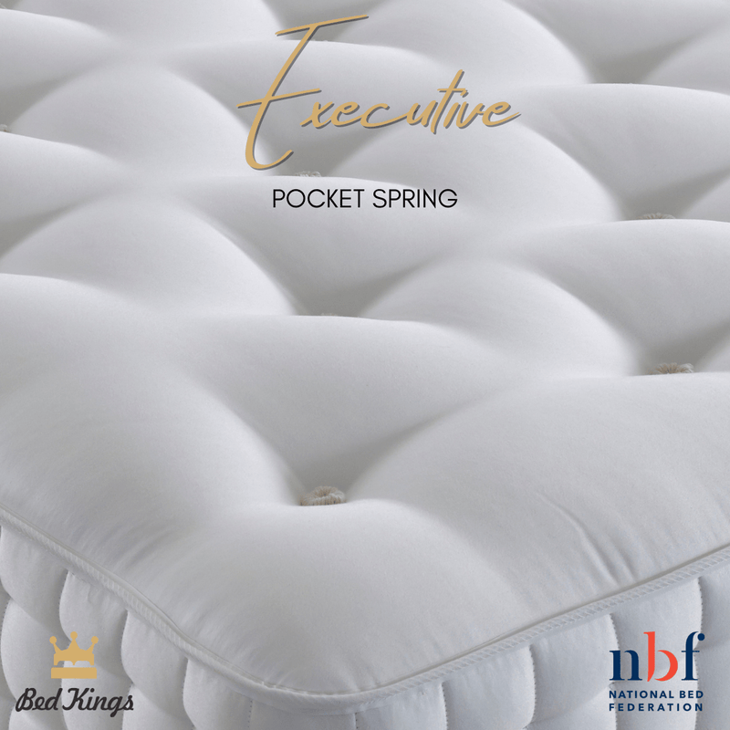 Bed Kings Mattress EXECUTIVE Pocket Spring Mattress Bed Kings