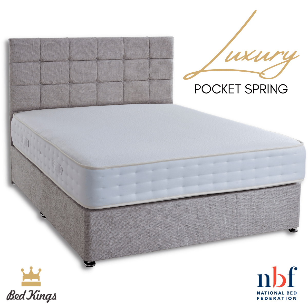 Bed Kings Mattress Luxury Pocket Spring Mattress Bed Kings