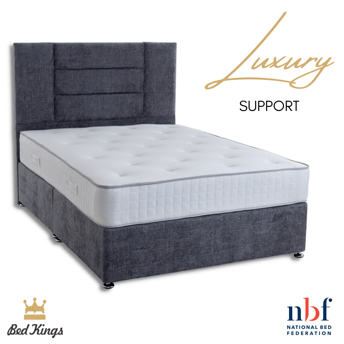 Bed Kings Mattress Luxury Support Pocket Spring Mattress Bed Kings