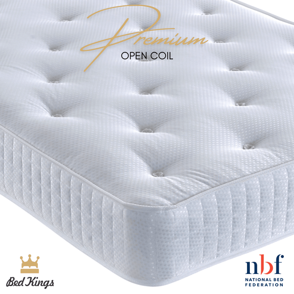 Bed Kings Mattress Premium Open Coil Mattress Bed Kings