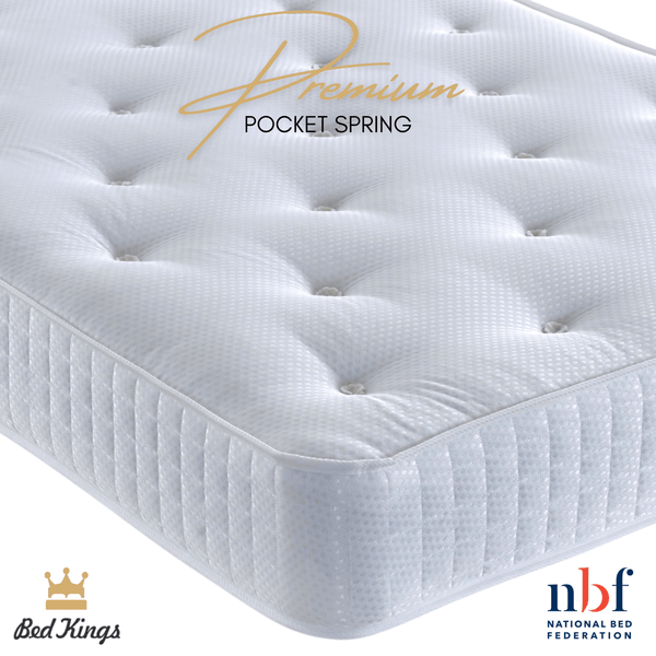 Bed Kings Mattress Premium Pocket Spring Mattress Bed Kings