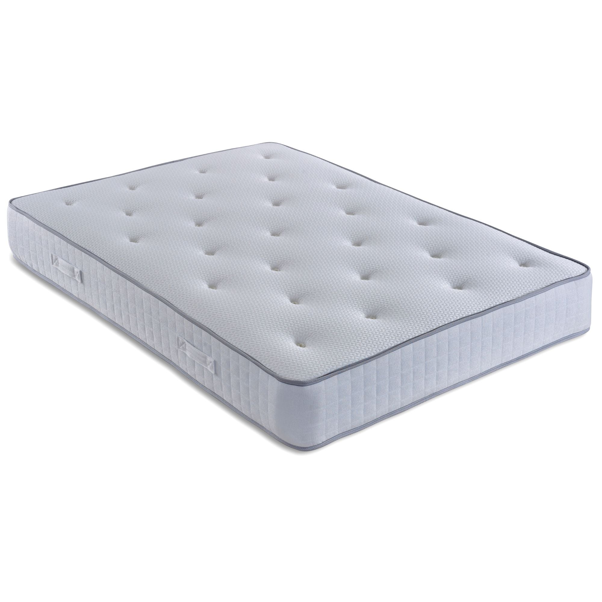 Bed Kings Mattress Single 90cm 3ft / 1000 Pocket Springs (Softer) Luxury Support Pocket Spring Mattress Bed Kings