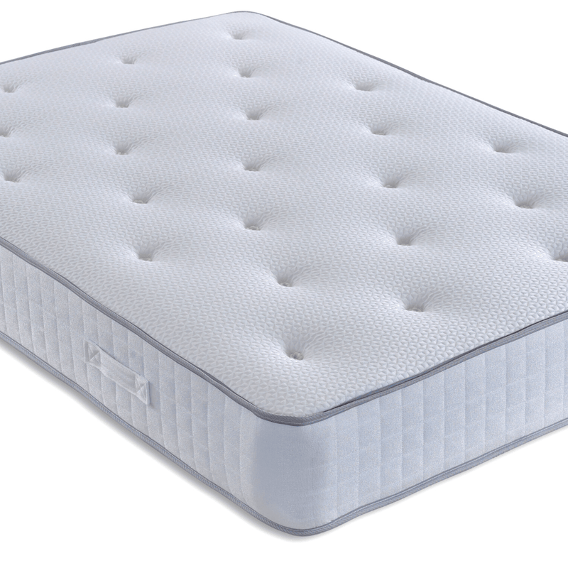 Bed Kings Mattress Single 90cm 3ft / 1000 Pocket Springs (Softer) Luxury Support Pocket Spring Mattress Bed Kings