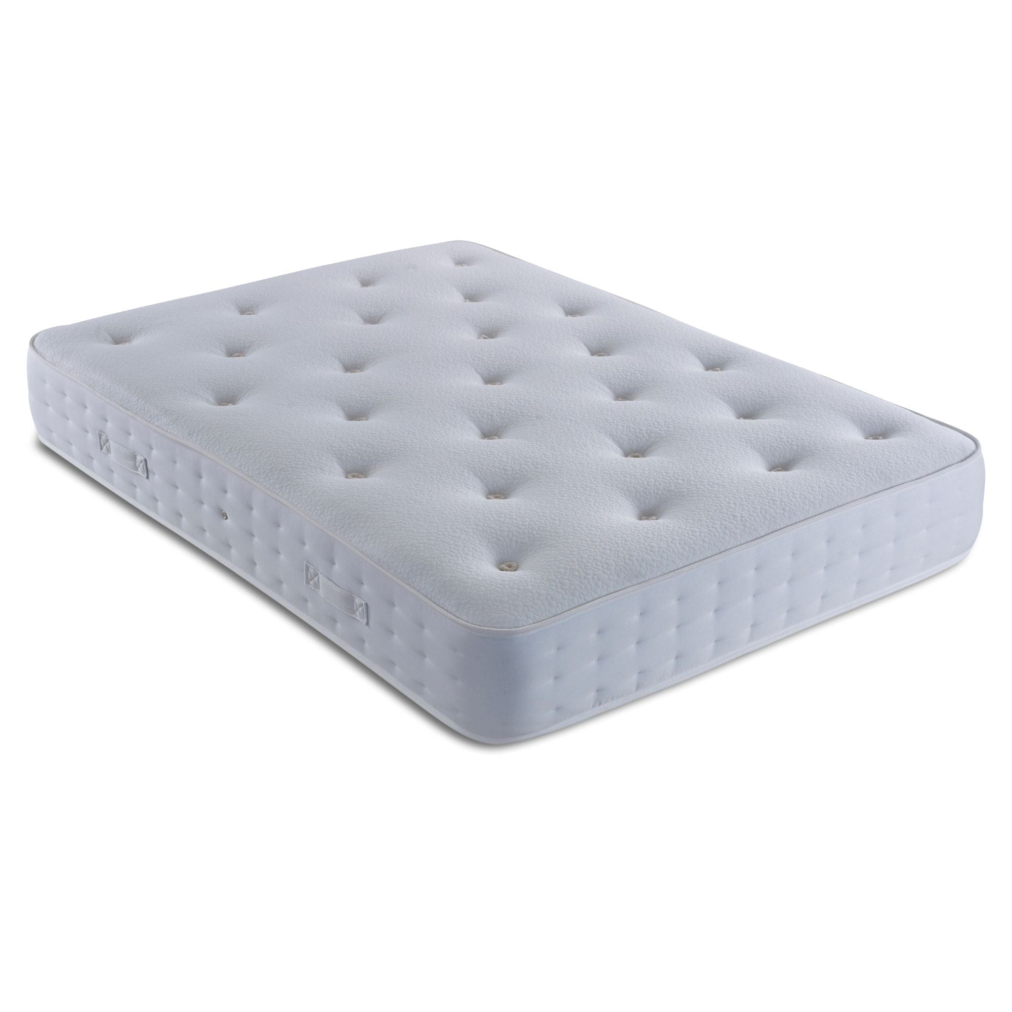 Bed Kings Mattress Single 90cm 3ft / 1000 Pocket Springs (Softer) / Tufted Luxury Pocket Spring Mattress Bed Kings