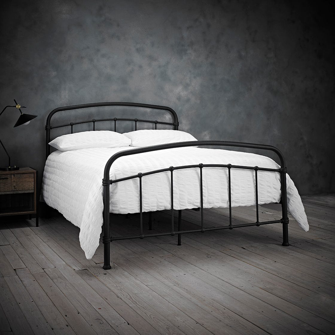 LPD Metal Bed Halston Bed Frame Bed Kings