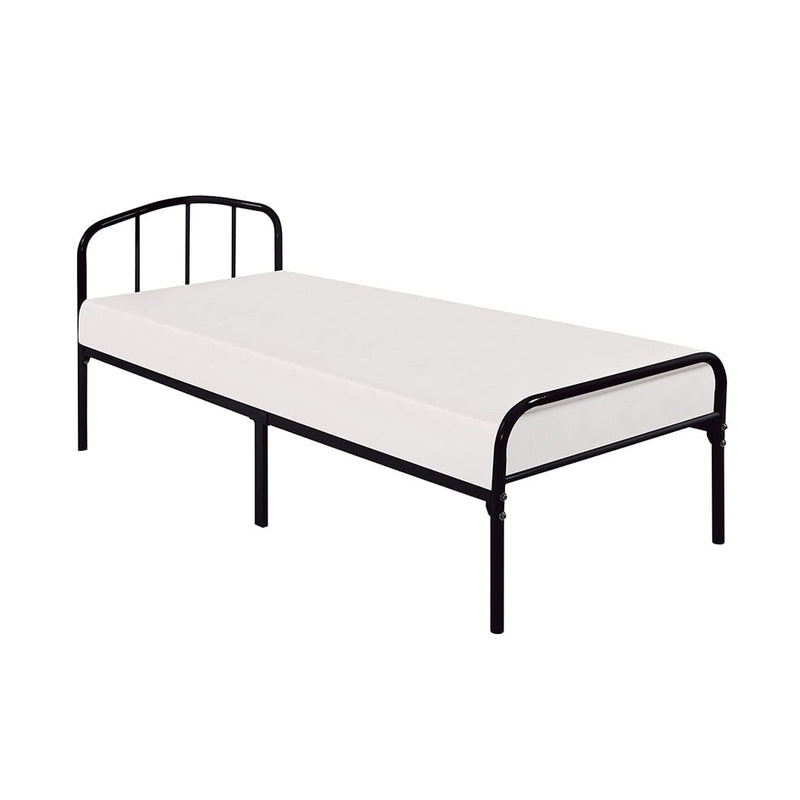 LPD Metal Bed Milton Black Bed Frame Bed Kings