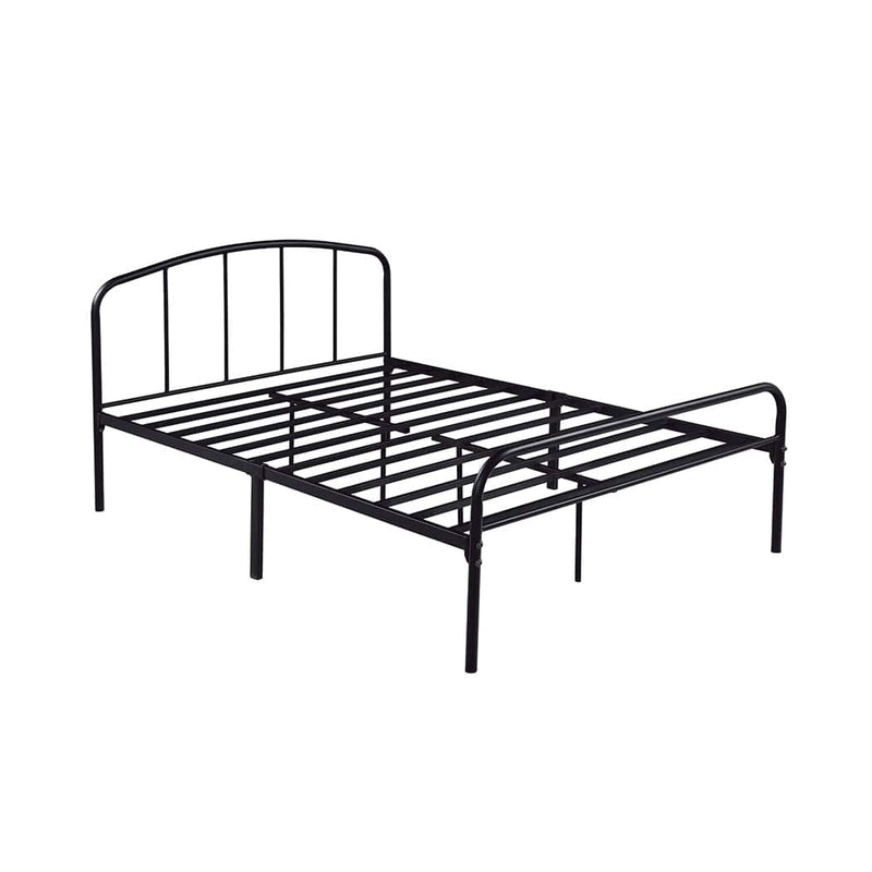 LPD Metal Bed Milton Black Bed Frame Bed Kings