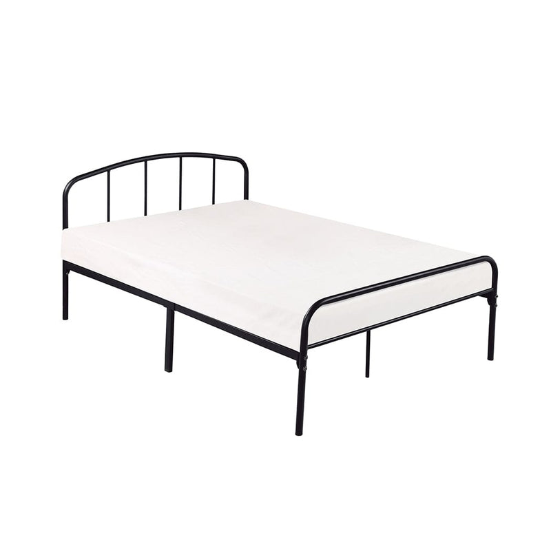 LPD Metal Bed Milton Black Bed Frame Bed Kings