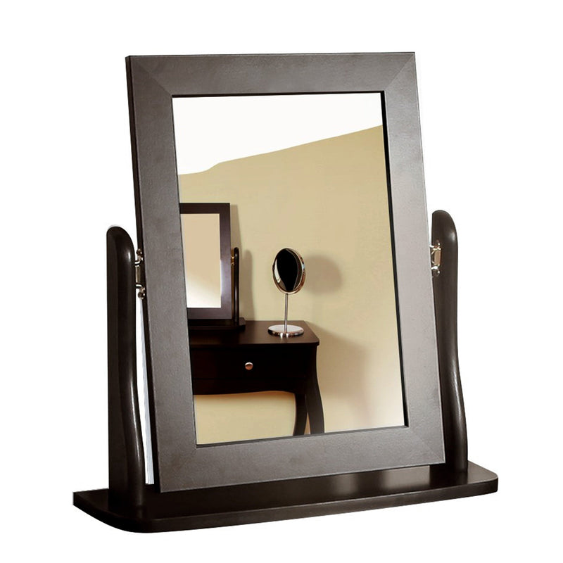 FTG Mirror Baroque Mirror Black Bed Kings