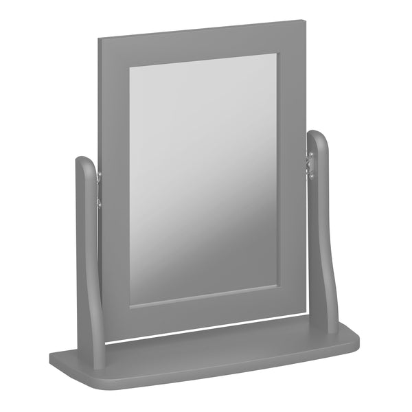 FTG Mirror Baroque Mirror Grey Bed Kings