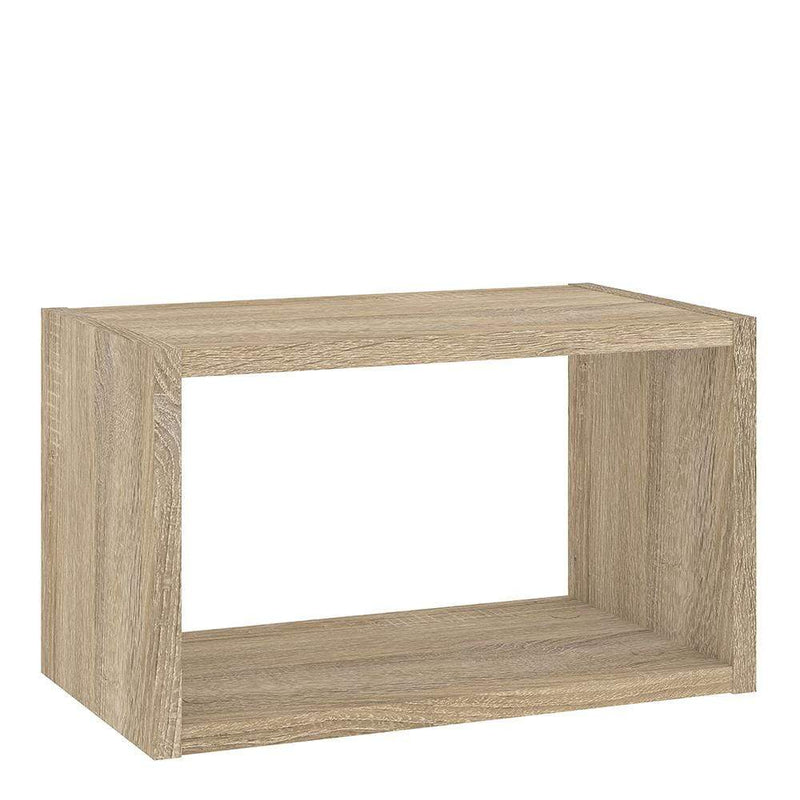 FTG Shelving Unit Roomers - Wall Shelf Unit in Oak Bed Kings