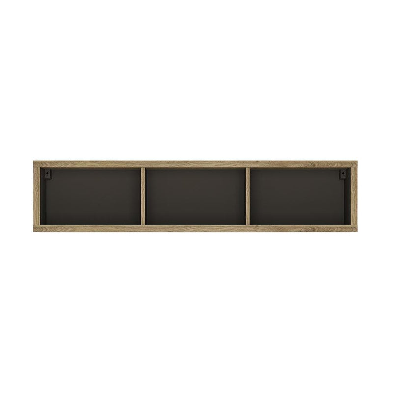 FTG Shelving Unit Shetland - Wide wall shelf - Shetland Oak Finish Bed Kings